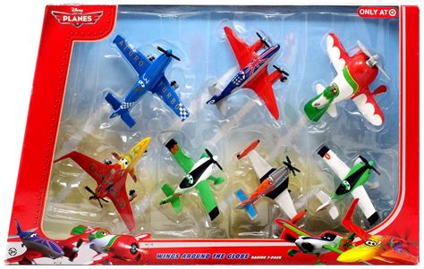 Disney Planes Wings Around The Globe Exclusive 155 Diecast Plane 7 Pack