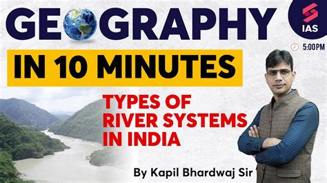 River System In India Upsc Geography In 10 Minutes Geography For