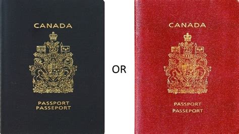Petition · Canadian Passport From Blue To Red Canada ·