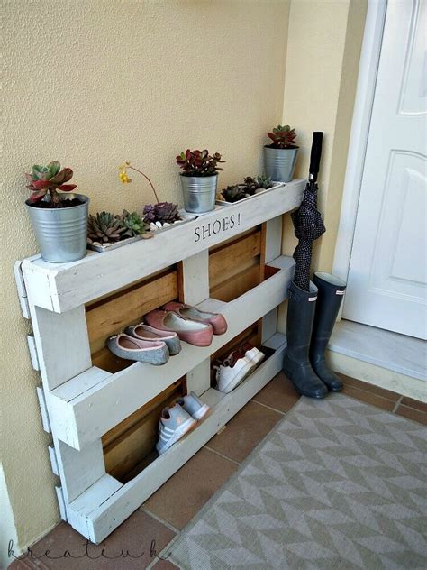 42 diy shoe storage ideas: 10 Clever DIY Shoe Storage Ideas For Small Spaces