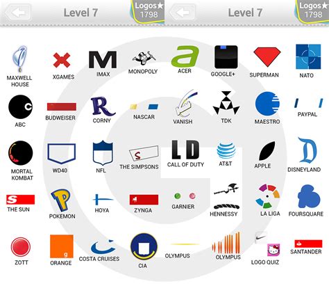 Logos Quiz Level 7 Logo Quiz Logo Quiz Answers Logo Quiz Games Images