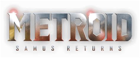 These serifs overlap between letters, and are usually equal in length. Metroid logo