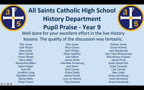 Congratulations All Saints Catholic High School Kirkby