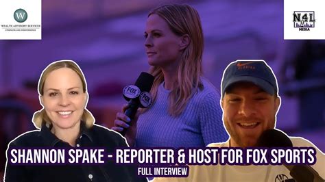 Shannon Spake Reporter And Host For Fox Sports Full Interview Youtube