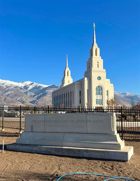Layton Utah Temple Photograph Gallery