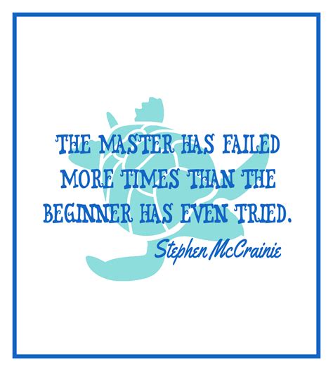 Than the beginner has even tried. The Master has failed Quote