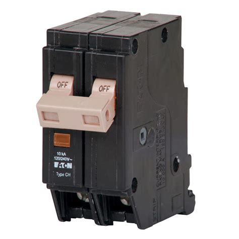 I do not have a problem to put either a 15 or 20 amp breaker in and then running the new wire to the new lights. Eaton 20 Amp 1.5 in. Double-Pole Type CHF Breaker-CHF220 ...