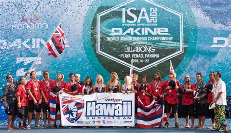 チーム・ハワイがisa世界ジュニアで金メダル。日本は史上初の5位入賞 Surfmedia