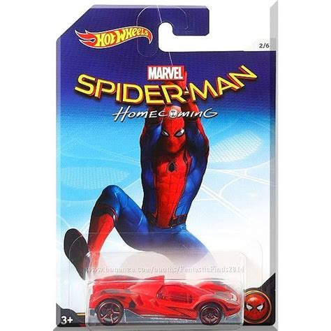 Hot Wheels Teegray Spider Man Homecoming Walmart
