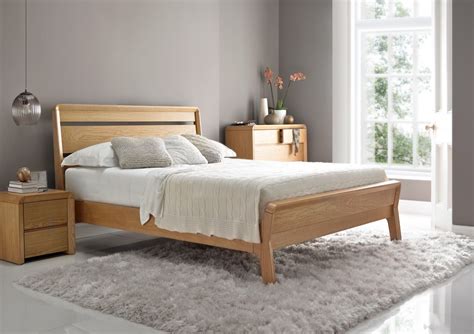 Get discount offers on platform beds at competitive prices available in all queen and king size furniture. Brittany Oak Finish Bed Frame - Light wood - Wooden Beds ...