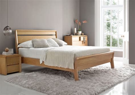 Create the bedroom you really want without breaking your budget. Brittany Oak Finish Bed Frame - Light wood - Wooden Beds ...