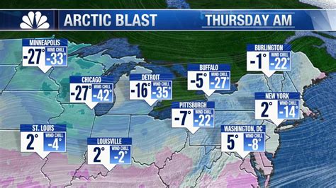 2019 Polar Vortex Heres How The Brutal Cold Impacted The Us Nbc News