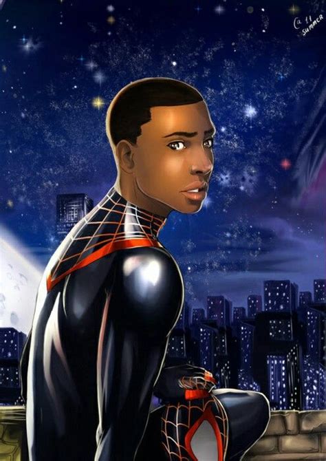 Miles Morales Unmasked Spiderman Black Spiderman Black Comics