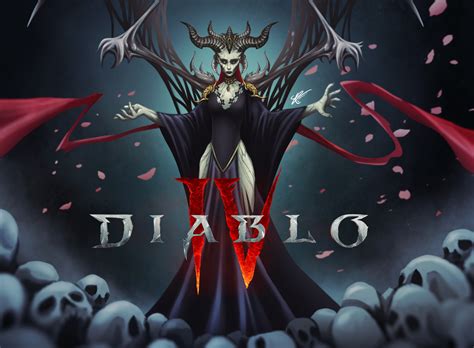 Lilith From Diablo 4 Artstation Lilith Diablo 4 Fan Art Klaher