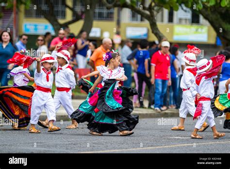 Costa Rica Children Traditional Dress Hi Res Stock Photography And