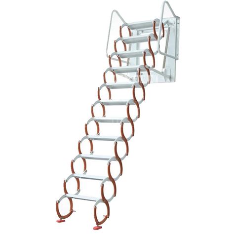 Household Tool Wall Hanging Retractable Staircase 25 3m Manual