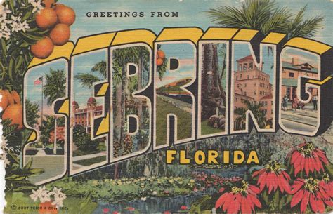 Lm Studio Vintage Postcards Florida