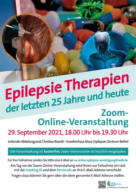 Online Vortrag Zu Therapien Deutsche Epilepsievereinigung