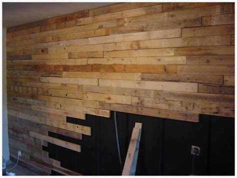 Réalisation Dun Mur En Planches De Palettes Wall Made Out Of 120