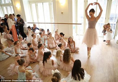 Terry Biviano Treats Daughter Azura To A Ballet Class Daily Mail Online