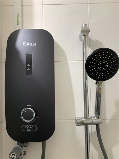 Best tankless water heater reviews. Rubine RWH1388B Black Instant Water Heater | Shopee Singapore