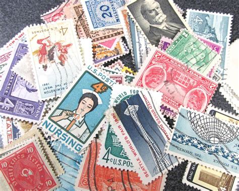 500 International Postage Stamps Philately Assorted Lot Etsy