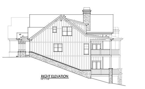Rustic Mountain House Floor Plan With Walkout Basement Cabin Floor