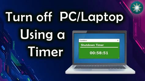 Turn Off PC/Laptop Using a Timer