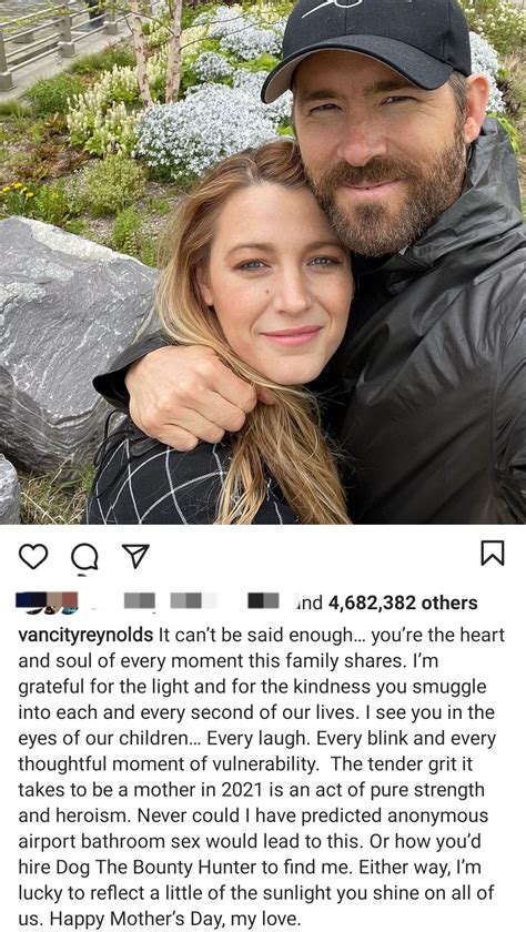 ryan reynolds jokes that his relationship with wife blake lively started when they had an