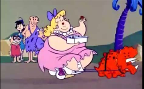 The Flintstones Circus Business Fat Lady Flintstones Animated Cartoons Classic Cartoon