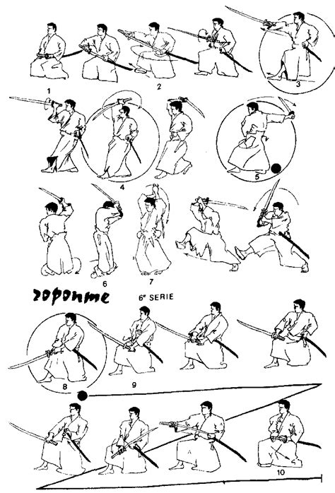 Samurai Sword Drawing Techniques