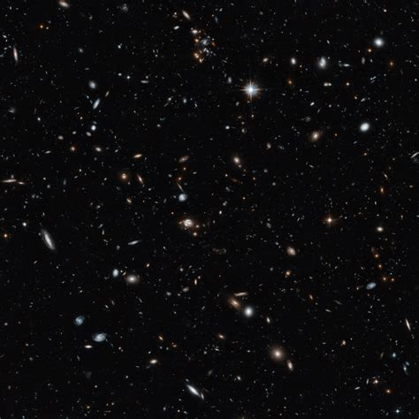 Hubble Image Reveals Cross Section View Of The Universe