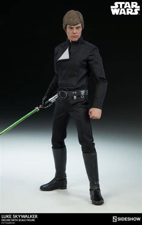 Sideshow 16 Deluxe Rotj Luke Skywalker Figure Available For Pre Order