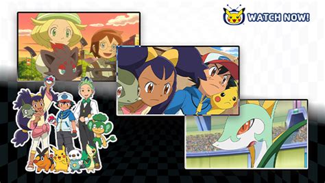 Showcasing Unova With Ash Iris And Cilan In Pokémon The Series On