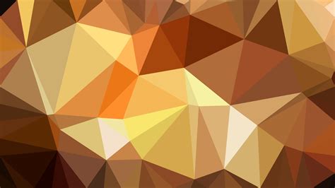 Free Brown Polygon Triangle Pattern Background