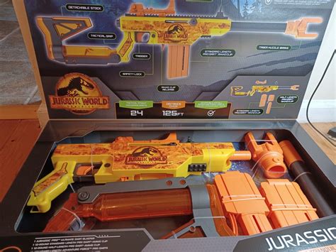 2022 Jurassic World Dominion Adventure Force Tactical Toy Dart Gun