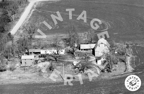 Vintage Aerial Missouri Moniteau County 1987 19 Tmo 8