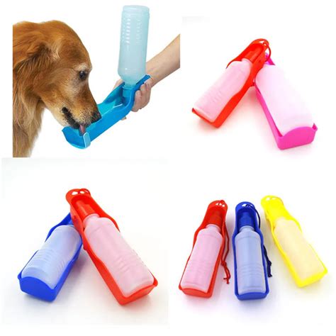 Купить Товары для домашних животных 250ml Foldable Pet Dog Drinking