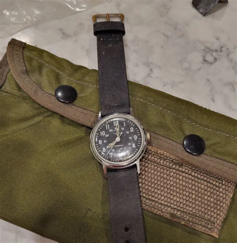 vintage timex military watch 1960s viet nam era watch 35 00 picclick