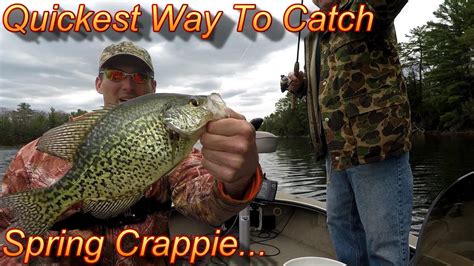 Crappie Fishing Tips Quickest Way To Catch More Spring Crappie In