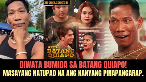 Diwata Muling Nagviral Dahil Sa Pagbida Sa Fpj S Batang Quiapo Youtube