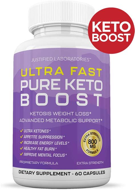 Ultra Fast Pure Keto Boost Pills Advanced Bhb Ketogenic Supplement