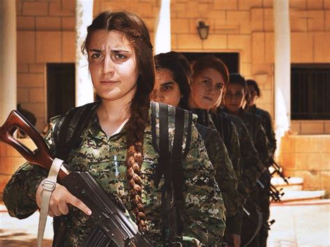 YPJ Women Freedom Fighters In Rojava Kurdistan Kurdish Syria Women