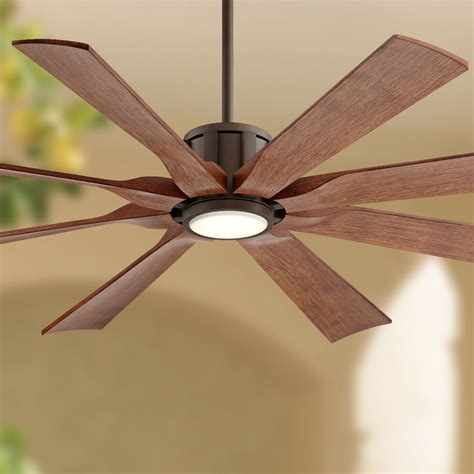 60 Possini Euro Design Modern Industrial Indoor Outdoor Ceiling Fan