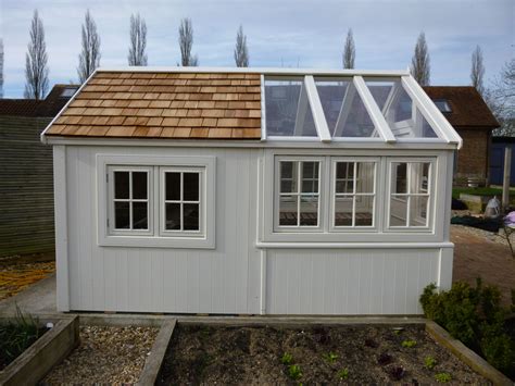 Combined Shed And Greenhouse By The Posh Shed Company Invernadero Diy