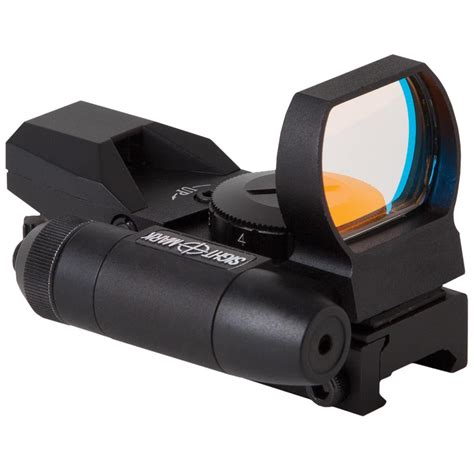 Sightmark Laser Dual Shot Reflex Sight With Red Laser 617797 Laser