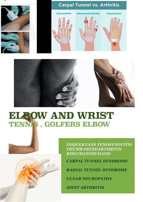 Elbow And Wrist Pain Ozone Therapy Clinic Hospital