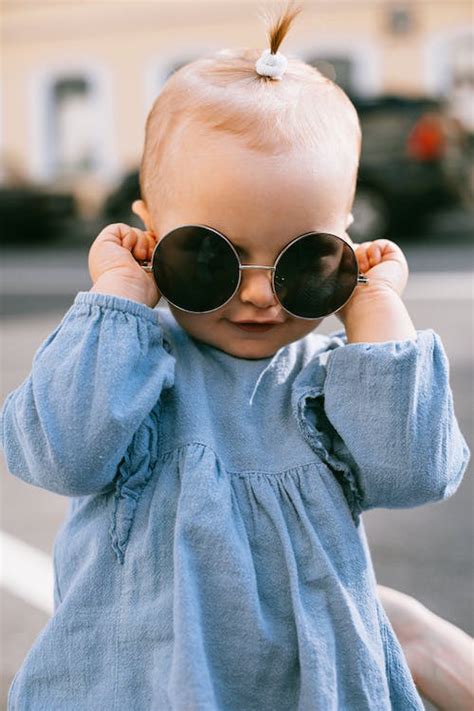 Photo Of Baby Wearing Sunglasses · Free Stock Photo