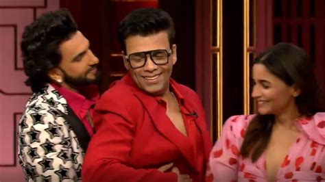 Koffee With Karan 7 Promo Ranveer Singh And Alia Bhatts Banter Will Leave You In Splits