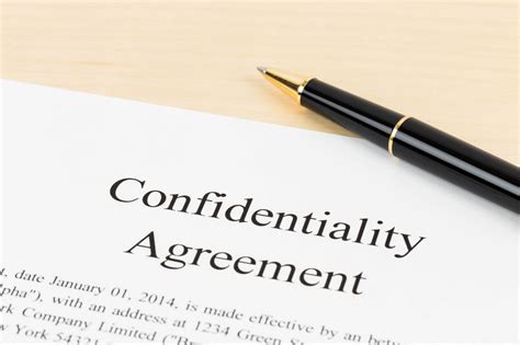 ¿cÓmo Realizar Un Contrato De Confidencialidad